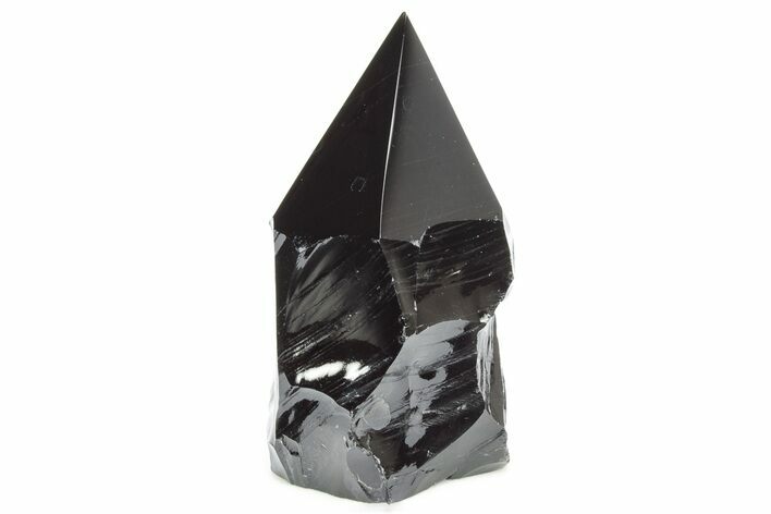 Free-Standing Polished Obsidian Point - Mexico #265387